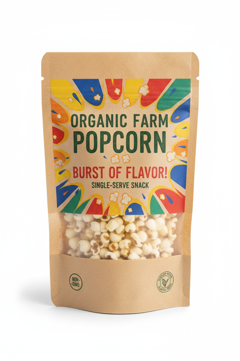 https://farmorganic.shop/products/1-5-oz-popcorn-bag-burst-design-1000-per-case - https://www.farmorganic.shop