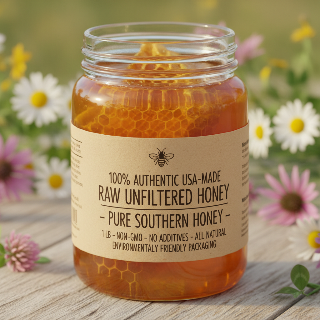 https://farmorganic.shop/products/100-authentic-usa-made-raw-unfiltered-honey-made-by-pure-southern-honey-1-lb-unheated-non-gmo-no-additives-all-natural-sweetener-environmental-friendly-glass-jar - https://www.farmorganic.shop
