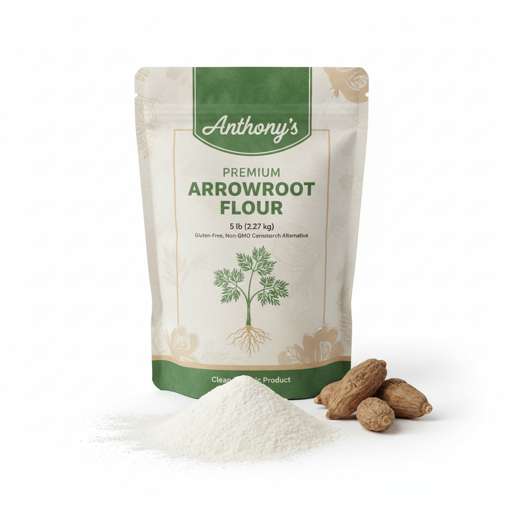 https://farmorganic.shop/products/anthonys-premium-arrowroot-flour-5-lb-fine-powder-gluten-free-non-gmo-cornstarch-alternative https://farmorganic.shop/products/anthonys-premium-arrowroot-flour-5-lb-fine-powder-gluten-free-non-gmo-cornstarch-alternative