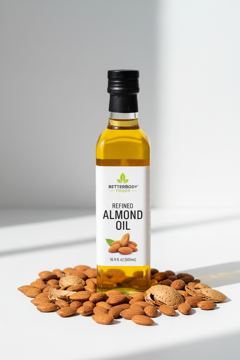 https://farmorganic.shop/products/betterbody-foods-refined-cooking-oil-almond-oil-16-9-fl-oz
