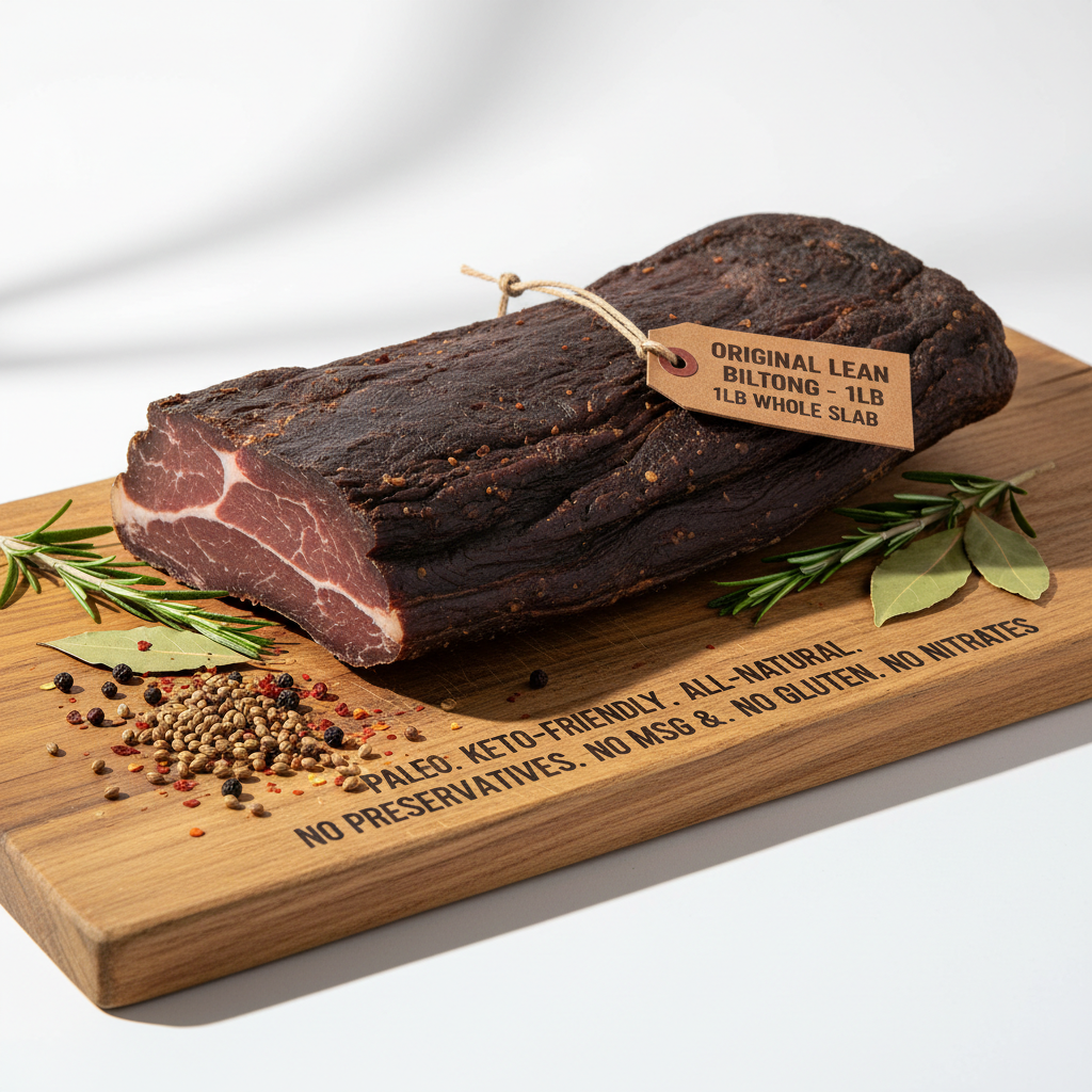 https://farmorganic.shop/products/biltong-depot-whole-slab-original-lean-biltong-1lb-16oz-paleo-and-keto-friendly-no-preservatives-no-msg-no-gluten-no-nitrates-no-preservatives