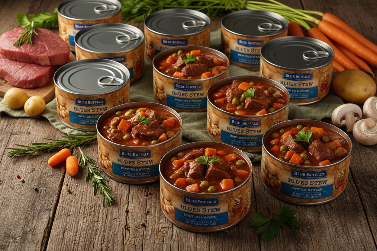 https://farmorganic.shop/products/blue-buffalo-blues-stew-grain-free-natural-adult-wet-dog-food-hunters-stew-12-5-oz-cans-pack-of-12 - https://www.farmorganic.shop