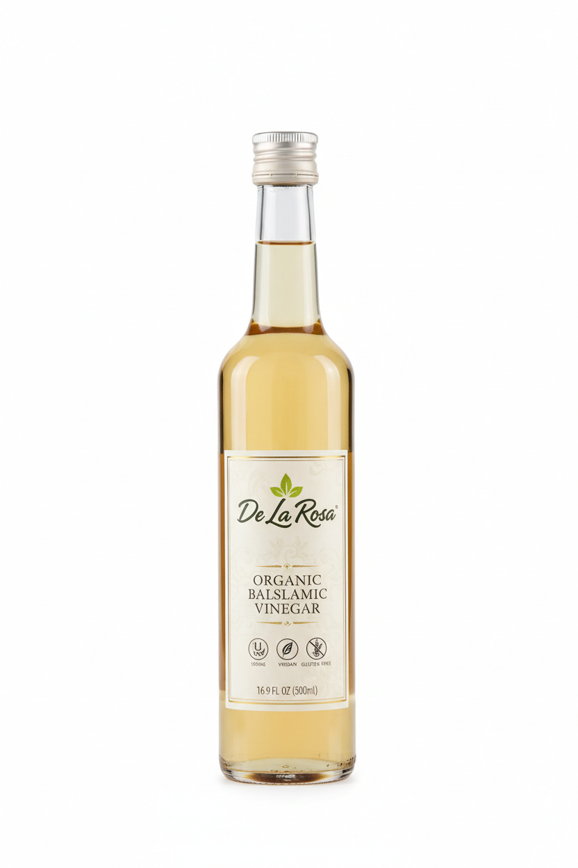 https://farmorganic.shop/products/de-la-rosa-organic-white-balsamic-vinegar-kosher-for-passover-vegan-gluten-free-great-for-salad-dressing-marinades-organic-balsamic-vinegar-16-9-oz-pack-of-1 - https://www.farmorganic.shop