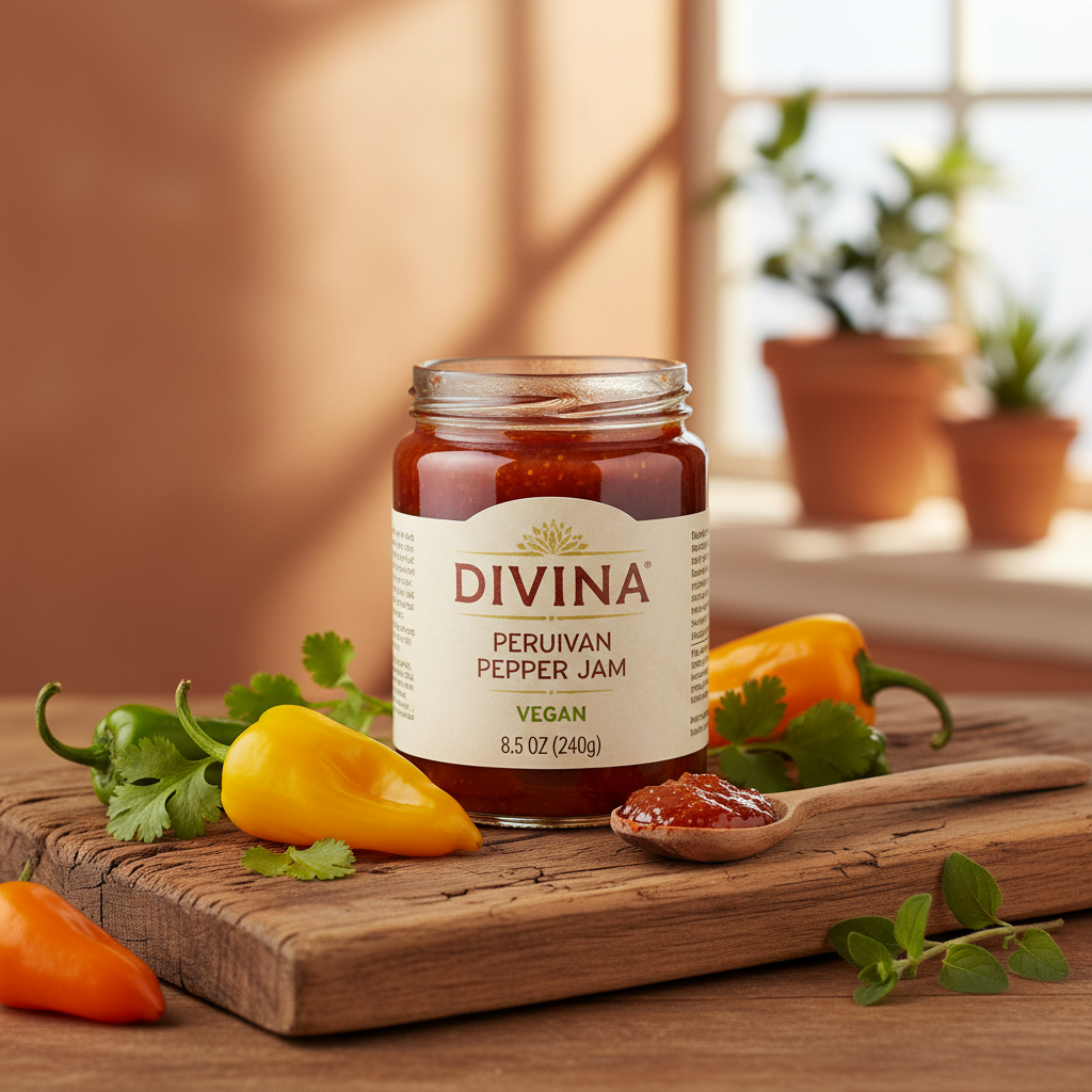 https://farmorganic.shop/products/divina-peruvian-pepper-jam-vegan-8-5-ounce-240gr