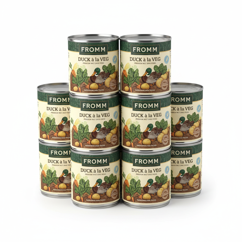 https://farmorganic.shop/products/fromm-duck-a-la-veg-pate-dog-food-premium-wet-dog-food-duck-recipe-case-of-12-cans