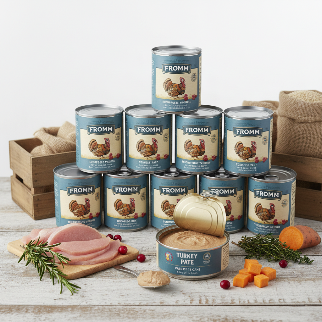 https://farmorganic.shop/products/fromm-turkey-pate-dog-food-premium-wet-dog-food-turkey-recipe-case-of-12-cans