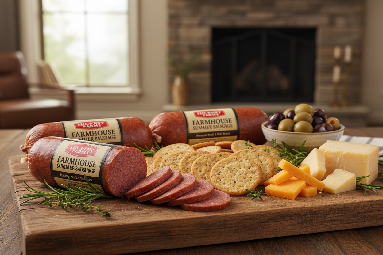 https://farmorganic.shop/products/hickory-farms-farmhouse-summer-sausage-3-pack-7-ounces-each-great-for-snacking-entertaining-charcuterie-ready-to-eat-high-protein-low-carb-premium-pork-and-beef