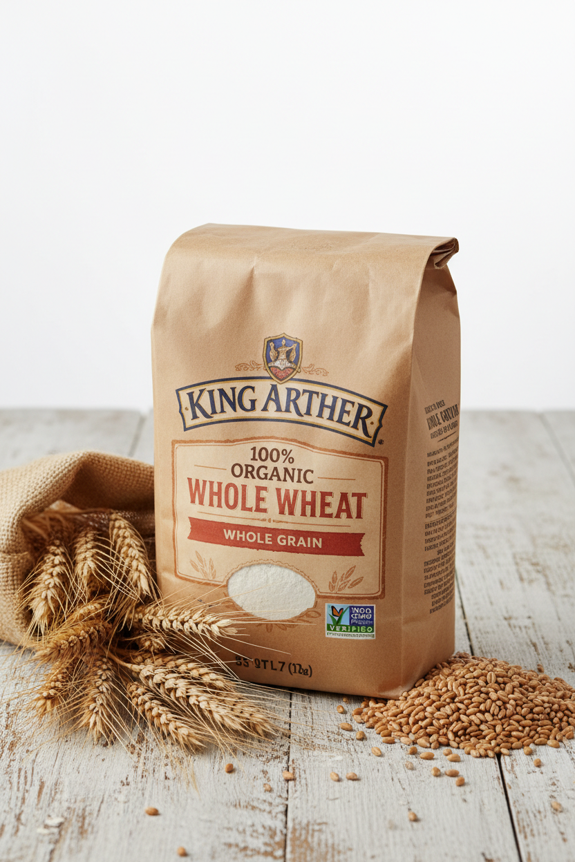 https://farmorganic.shop/products/king-arthur-100-organic-whole-wheat-flour-100-whole-grain-non-gmo-project-verified-5-pounds