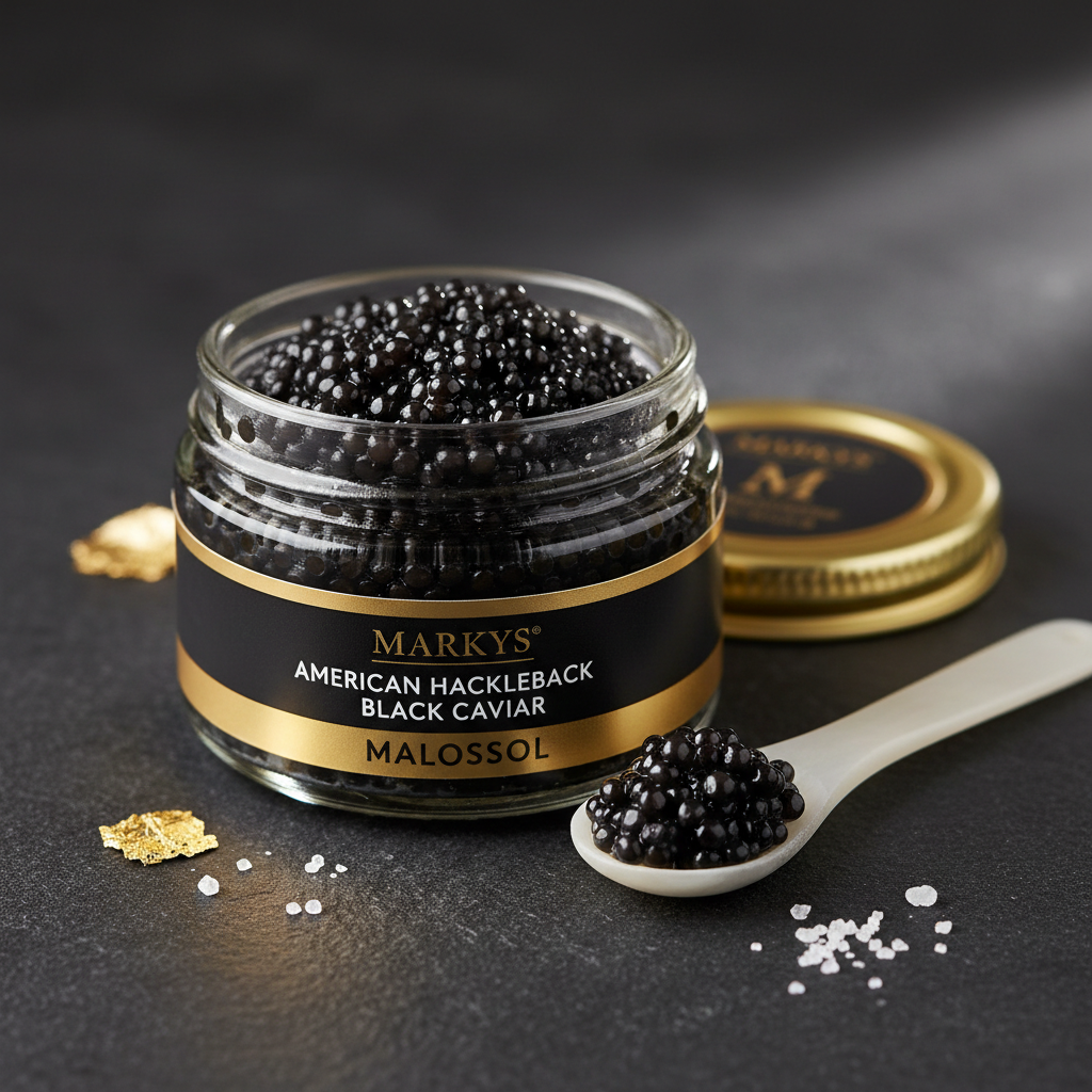 https://farmorganic.shop/products/markys-hackleback-black-american-caviar-1-oz-28-g-premium-malossol-black-roe-guaranteed-overnight
