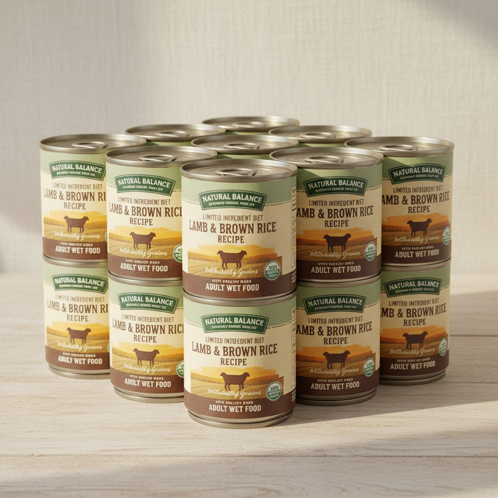 https://farmorganic.shop/products/natural-balance-limited-ingredient-adult-wet-canned-dog-food-with-healthy-grains-lamb-brown-rice-recipe-13-ounce-pack-of-12