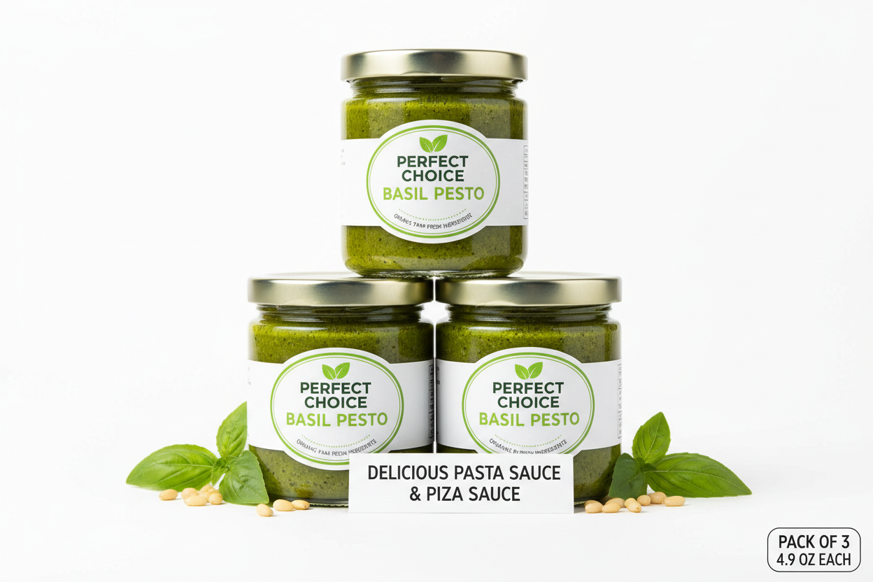 https://farmorganic.shop/products/perfect-choice-basil-pesto-delicious-pasta-sauce-pizza-sauce-more-4-9-oz-pack-of-3