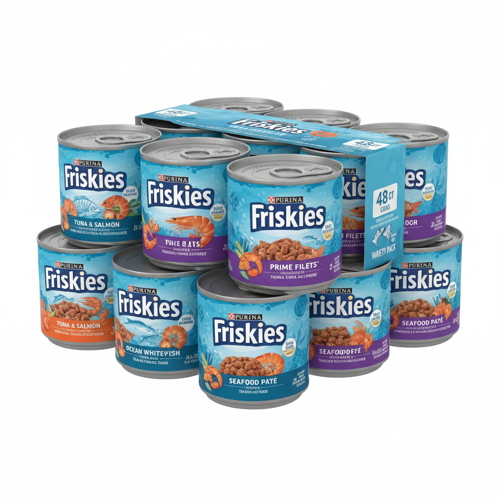 https://farmorganic.shop/products/purina-friskies-wet-cat-food-variety-pack-oceans-of-delight-flaked-and-prime-filets-48-ct-can