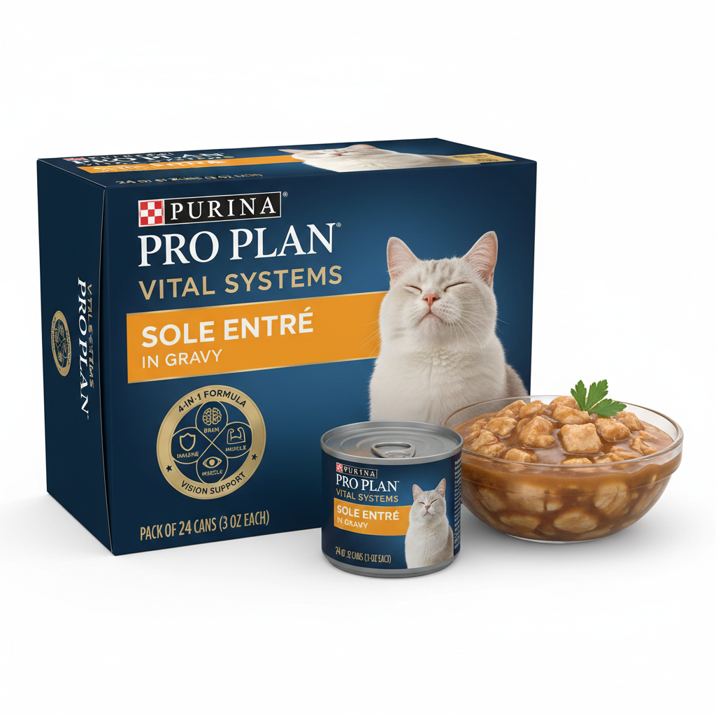 https://farmorganic.shop/products/purina-pro-plan-wet-cat-food-vital-systems-sole-entree-in-wet-cat-food-gravy-4-in-1-immune-brain-muscle-and-vision-pack-of-24-3-oz-cans
