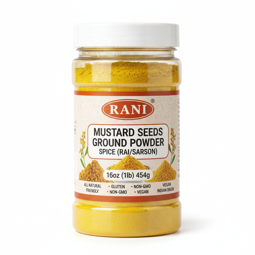 https://farmorganic.shop/products/rani-mustard-seeds-ground-powder-spice-rai-sarson-16oz-1lb-454g-pet-jar-all-natural-gluten-friendly-non-gmo-vegan-indian-origin