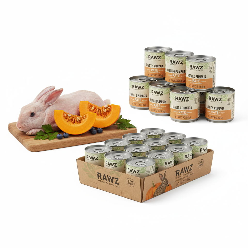 https://farmorganic.shop/products/rawz-natural-premium-pate-canned-cat-wet-food-made-with-real-meat-ingredients-no-bpa-or-gums-3-oz-cans-case-pack-of-18-rabbit-pumpkin