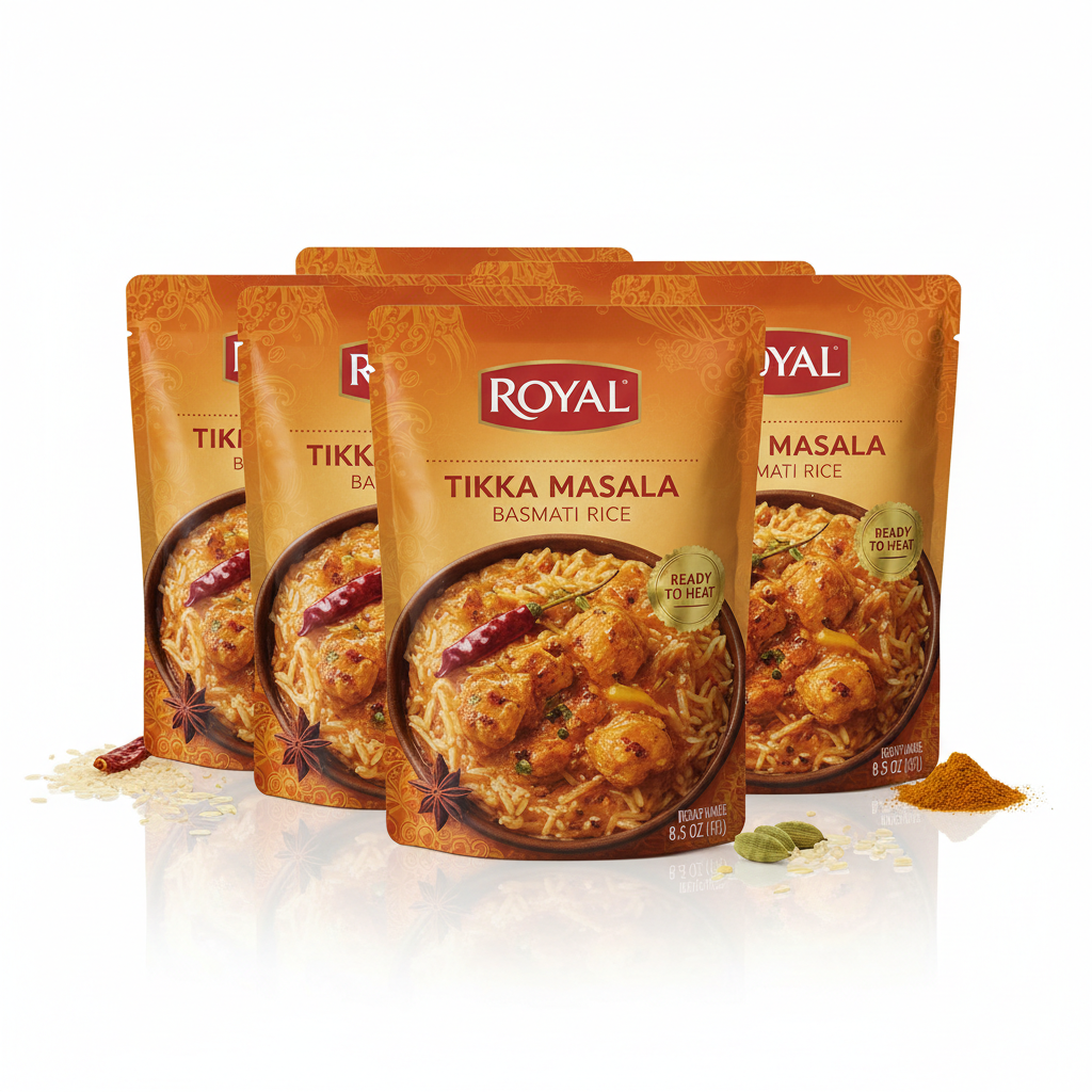https://farmorganic.shop/products/royal-tikka-masala-basmati-rice-ready-to-heat-basmati-rice-6-pack-8-5-oz-microwaveable-pouch