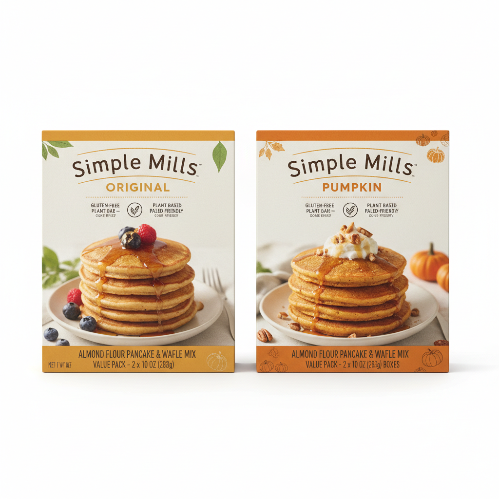 https://farmorganic.shop/products/simple-mills-almond-flour-pancake-waffle-mix-value-pack-1-original-1-pumpkin-gluten-free-plant-based-paleo-friendly-breakfast-pack-of-2