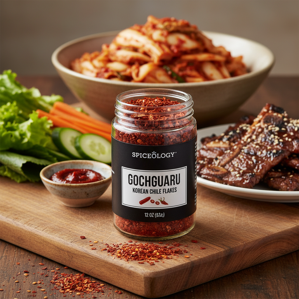 https://farmorganic.shop/products/spiceology-gochugaru-korean-chile-flake-mild-fruity-smoky-red-chili-flakes-for-kimchi-korean-bbq-soups-stir-frys-fresh-ground-chef-quality-12-oz - https://www.farmorganic.shop