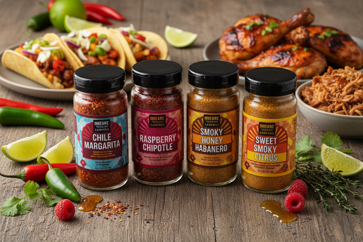 https://farmorganic.shop/products/spiceology-latin-seasoning-bundle-chile-margarita-raspberry-chipotle-smoky-honey-habanero-sweet-smoky-citrusy-latin-inspired-seasonings-for-tacos-bbq-chicken-pork-more - https://www.farmorganic.shop