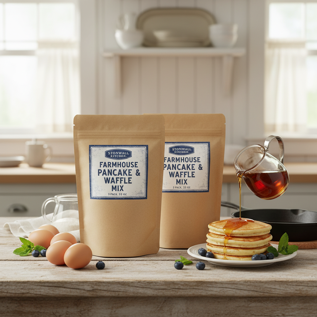 https://farmorganic.shop/products/stonewall-kitchen-farmhouse-pancake-waffle-mix-2-pack-33-oz - https://www.farmorganic.shop
