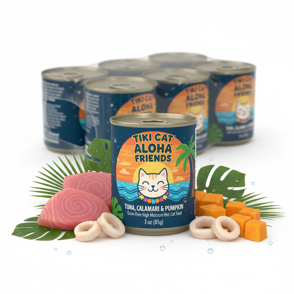 https://farmorganic.shop/products/tiki-cat-aloha-friends-tuna-calamari-pumpkin-grain-free-high-moisture-wet-cat-food-for-all-life-stages-3-oz-can-12-count