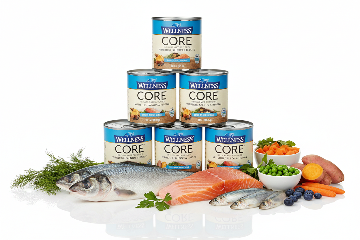 https://farmorganic.shop/products/wellness-core-natural-wet-grain-free-canned-dog-food-whitefish-salmon-herring-12-5-ounce-can-pack-of-12