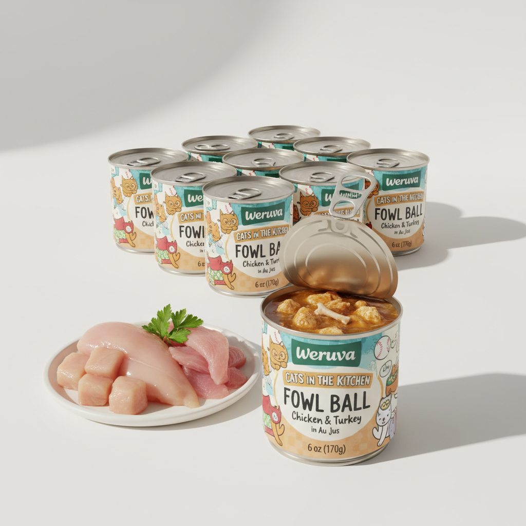 https://farmorganic.shop/products/weruva-cats-in-the-kitchen-fowl-ball-with-chicken-turkey-au-jus-cat-food-6oz-can-pack-of-24