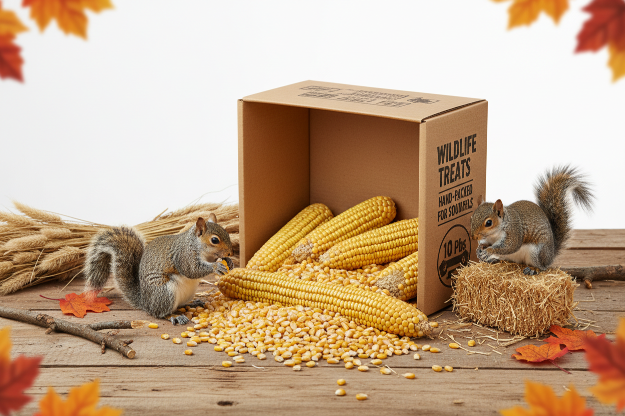 https://farmorganic.shop/products/wildlife-treats-ear-corn-kernels-hand-packed-boxes-squirrel-food-10-pound-pack-of-1-yellow