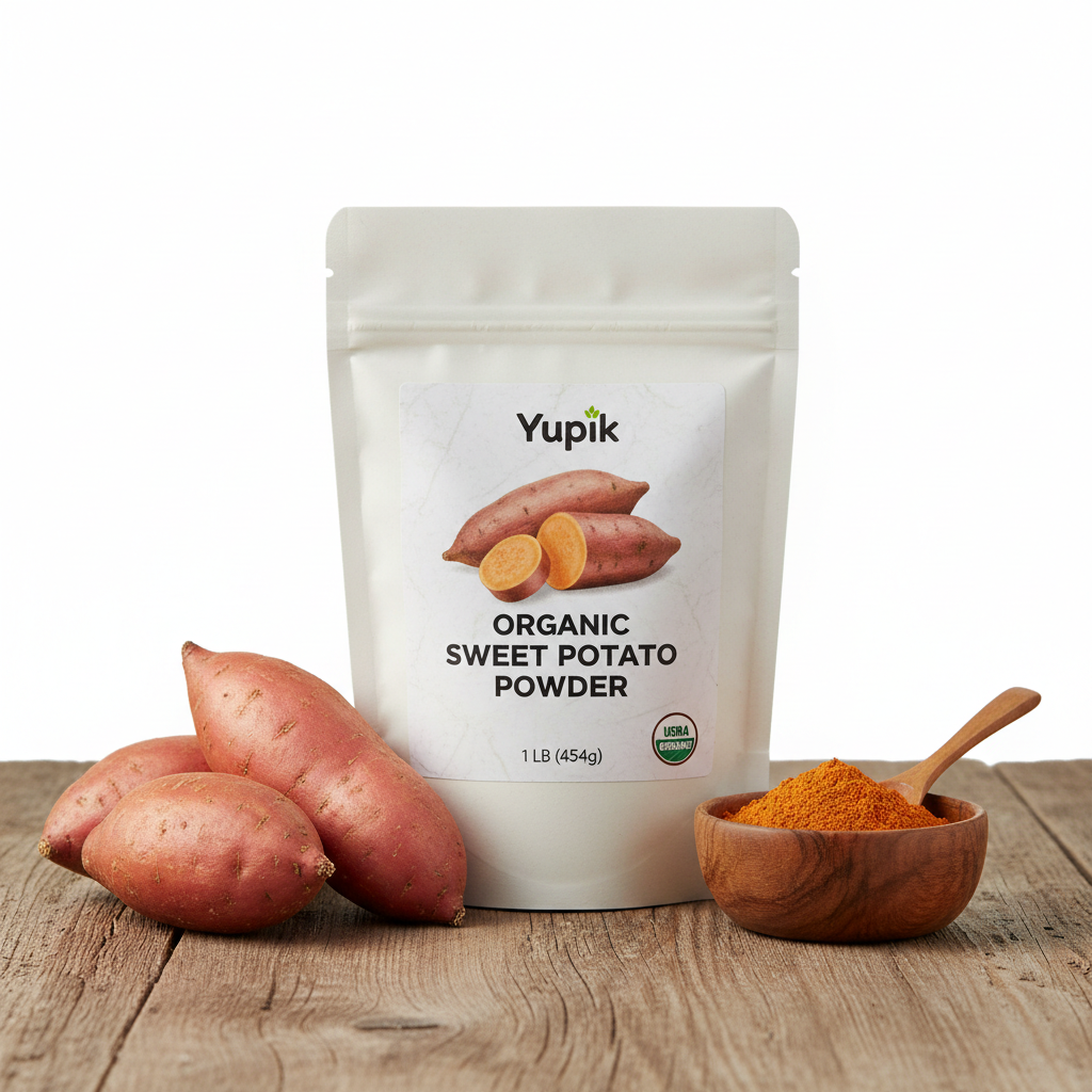 https://farmorganic.shop/products/yupik-organic-sweet-potato-powder-1-lb-16-oz-usda-certified-gluten-free-non-gmo-raw-vegan-kosher-single-ingredient-flour-sweet-tasting-ideal-for-thickening-sauces-batters-drinks