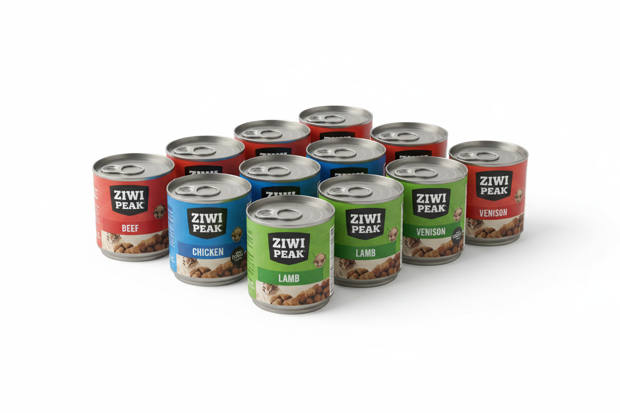 https://farmorganic.shop/products/ziwi-peak-wet-cat-food-variety-pack-beef-chicken-lamb-venison-12-pack-3oz-each - https://www.farmorganic.shop