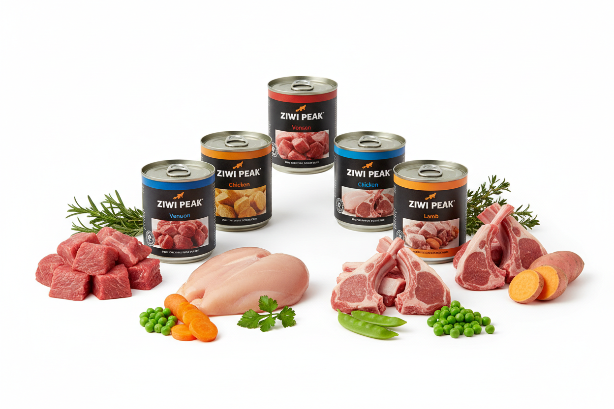 https://farmorganic.shop/products/ziwi-peak-wet-cat-food-variety-pack-venison-chicken-and-lamb-6-pack-3oz-each - https://www.farmorganic.shop