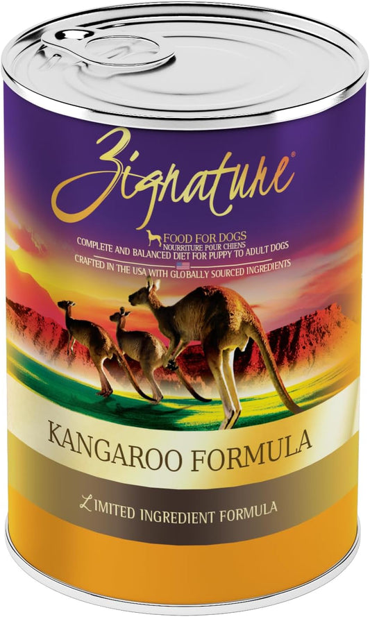 Zignature Kangaroo Formula Wet Dog Food