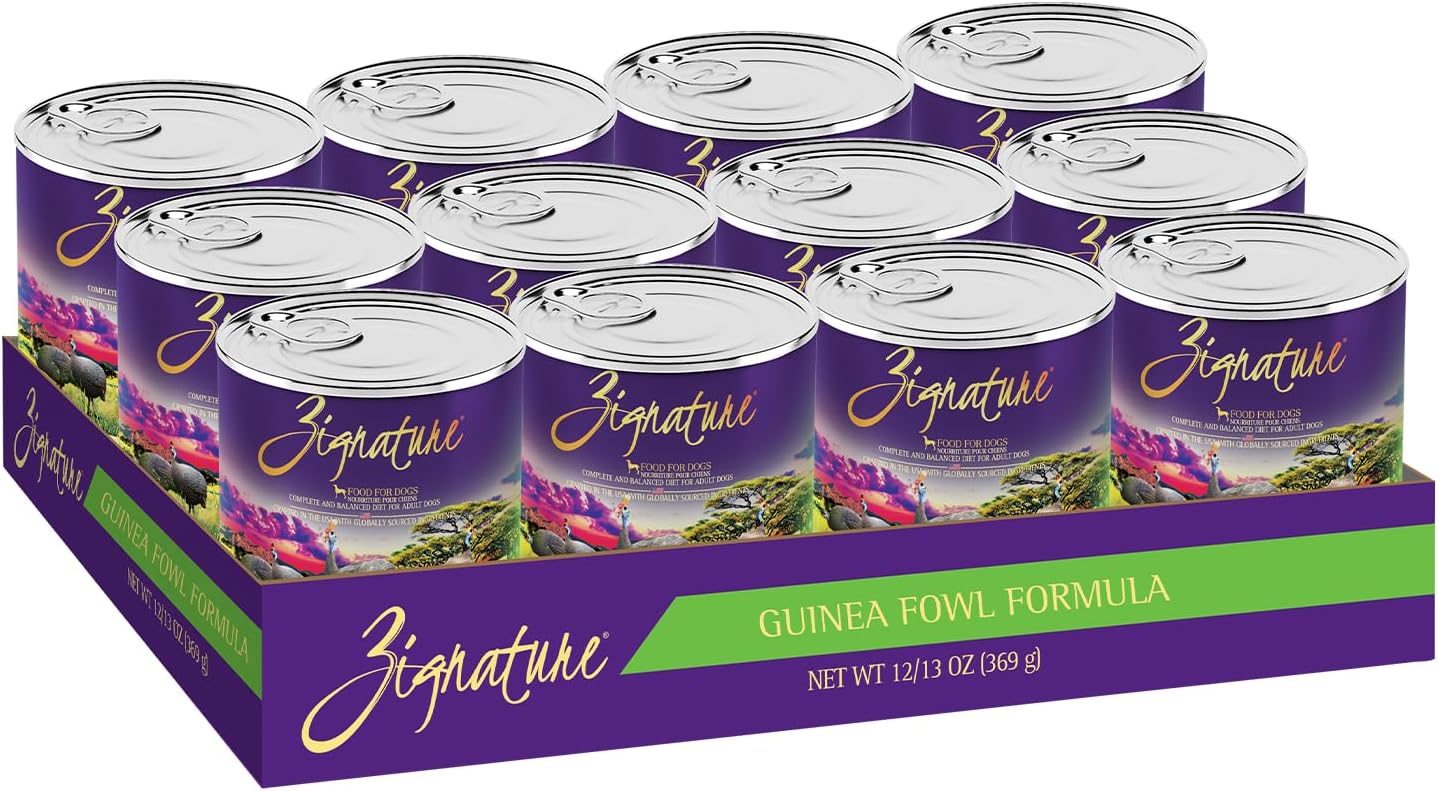 Zignature guinea fowl formula