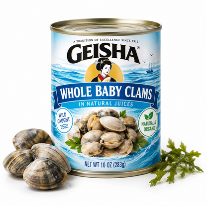 https://farmorganic.shop/products/geisha-whole-baby-clams-10oz-pack-of-12-baby-clams-no-sugar-added-wild-caught-good-source-of-protein-good-source-of-iron-less-than-100kcal-per-canee https://farmorganic.shop/products/geisha-whole-baby-clams-10oz-pack-of-12-baby-clams-no-sugar-added-wild-caught-good-source-of-protein-good-source-of-iron-less-than-100kcal-per-canee