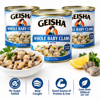 https://farmorganic.shop/products/geisha-whole-baby-clams-10oz-pack-of-12-baby-clams-no-sugar-added-wild-caught-good-source-of-protein-good-source-of-iron-less-than-100kcal-per-canee https://farmorganic.shop/products/geisha-whole-baby-clams-10oz-pack-of-12-baby-clams-no-sugar-added-wild-caught-good-source-of-protein-good-source-of-iron-less-than-100kcal-per-canee