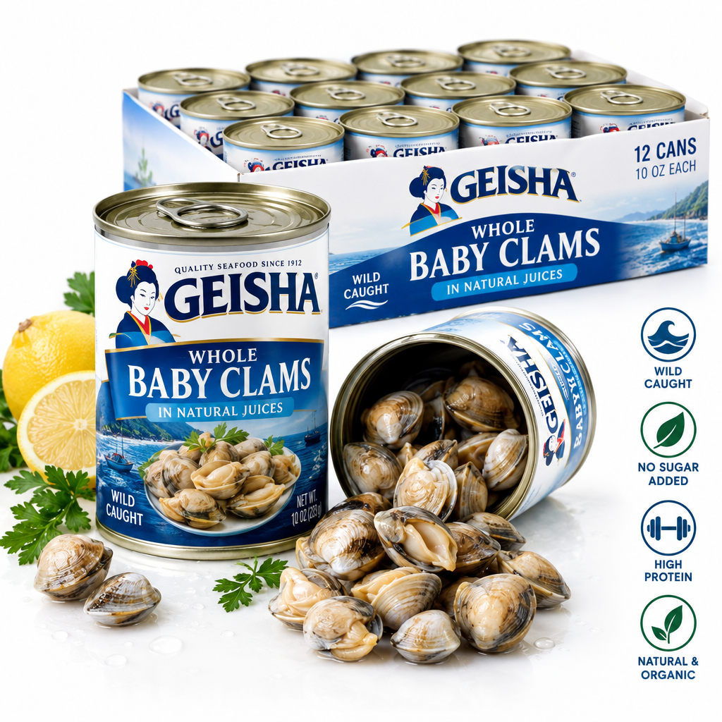 https://farmorganic.shop/products/geisha-whole-baby-clams-10oz-pack-of-12-baby-clams-no-sugar-added-wild-caught-good-source-of-protein-good-source-of-iron-less-than-100kcal-per-canee https://farmorganic.shop/products/geisha-whole-baby-clams-10oz-pack-of-12-baby-clams-no-sugar-added-wild-caught-good-source-of-protein-good-source-of-iron-less-than-100kcal-per-canee