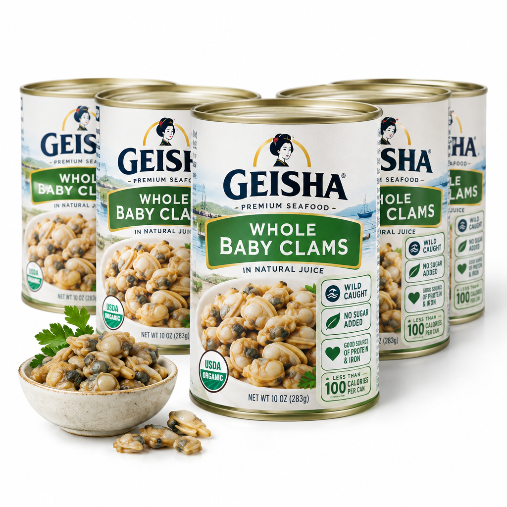 https://farmorganic.shop/products/geisha-whole-baby-clams-10oz-pack-of-12-baby-clams-no-sugar-added-wild-caught-good-source-of-protein-good-source-of-iron-less-than-100kcal-per-canee https://farmorganic.shop/products/geisha-whole-baby-clams-10oz-pack-of-12-baby-clams-no-sugar-added-wild-caught-good-source-of-protein-good-source-of-iron-less-than-100kcal-per-canee