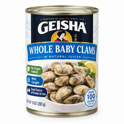 https://farmorganic.shop/products/geisha-whole-baby-clams-10oz-pack-of-12-baby-clams-no-sugar-added-wild-caught-good-source-of-protein-good-source-of-iron-less-than-100kcal-per-canee https://farmorganic.shop/products/geisha-whole-baby-clams-10oz-pack-of-12-baby-clams-no-sugar-added-wild-caught-good-source-of-protein-good-source-of-iron-less-than-100kcal-per-canee