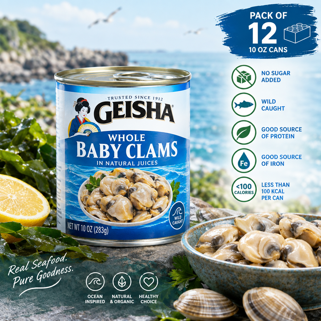 https://farmorganic.shop/products/geisha-whole-baby-clams-10oz-pack-of-12-baby-clams-no-sugar-added-wild-caught-good-source-of-protein-good-source-of-iron-less-than-100kcal-per-canee https://farmorganic.shop/products/geisha-whole-baby-clams-10oz-pack-of-12-baby-clams-no-sugar-added-wild-caught-good-source-of-protein-good-source-of-iron-less-than-100kcal-per-canee