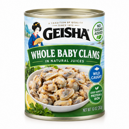 https://farmorganic.shop/products/geisha-whole-baby-clams-10oz-pack-of-12-baby-clams-no-sugar-added-wild-caught-good-source-of-protein-good-source-of-iron-less-than-100kcal-per-canee https://farmorganic.shop/products/geisha-whole-baby-clams-10oz-pack-of-12-baby-clams-no-sugar-added-wild-caught-good-source-of-protein-good-source-of-iron-less-than-100kcal-per-canee