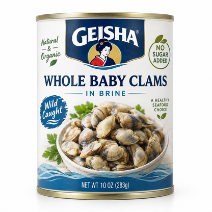 https://farmorganic.shop/products/geisha-whole-baby-clams-10oz-pack-of-12-baby-clams-no-sugar-added-wild-caught-good-source-of-protein-good-source-of-iron-less-than-100kcal-per-canee https://farmorganic.shop/products/geisha-whole-baby-clams-10oz-pack-of-12-baby-clams-no-sugar-added-wild-caught-good-source-of-protein-good-source-of-iron-less-than-100kcal-per-canee