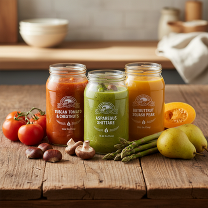 https://farmorganic.shop/products/18-chestnuts-plant-based-soup-tuscan-tomato-asparagus-shiitake-and-butternut-squash-pear-soup-bundle-plant-based-gluten-free-3-jars-16oz https://farmorganic.shop/products/18-chestnuts-plant-based-soup-tuscan-tomato-asparagus-shiitake-and-butternut-squash-pear-soup-bundle-plant-based-gluten-free-3-jars-16oz