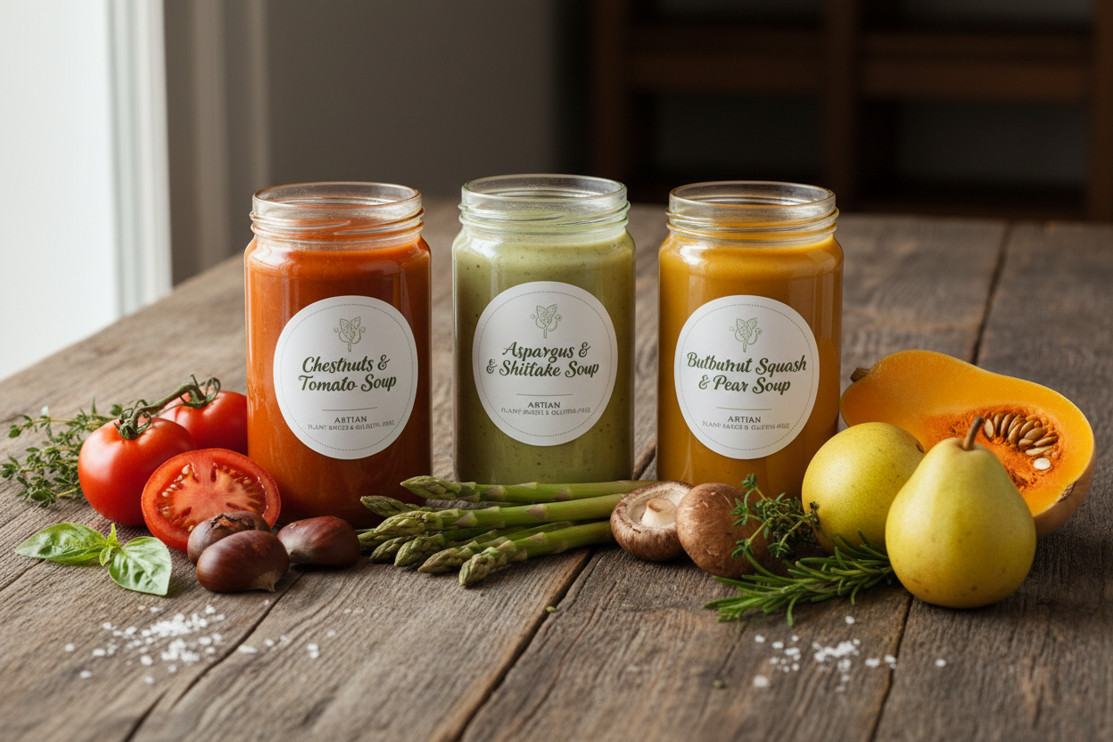 https://farmorganic.shop/products/18-chestnuts-plant-based-soup-tuscan-tomato-asparagus-shiitake-and-butternut-squash-pear-soup-bundle-plant-based-gluten-free-3-jars-16oz https://farmorganic.shop/products/18-chestnuts-plant-based-soup-tuscan-tomato-asparagus-shiitake-and-butternut-squash-pear-soup-bundle-plant-based-gluten-free-3-jars-16oz
