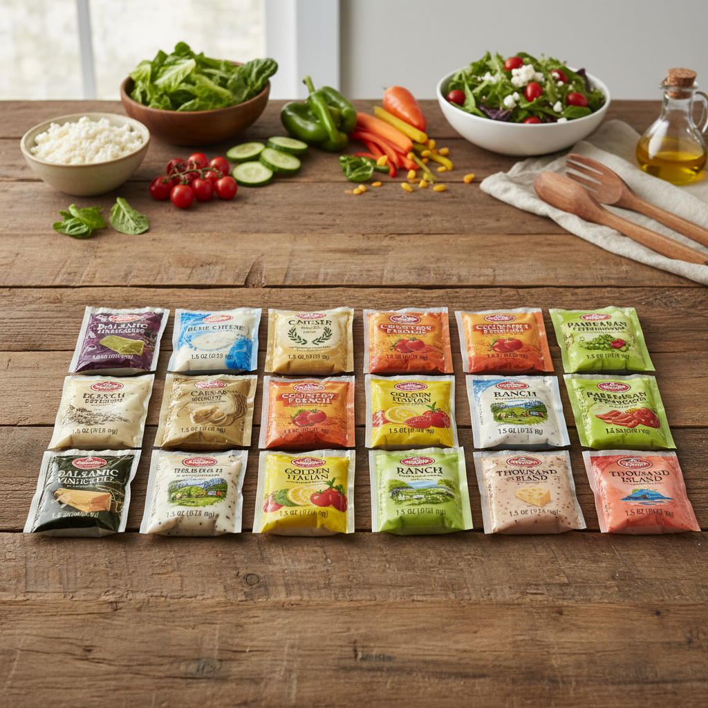 https://farmorganic.shop/products/40-count-salad-dressing-packets-8-flavors-balsamic-vinaigrette-blue-cheese-caesar-country-french-ranch-golden-italian-parmesan-and-peppercorn-and-thousand-island-1-5-oz-each-packet - https://www.farmorganic.shop
