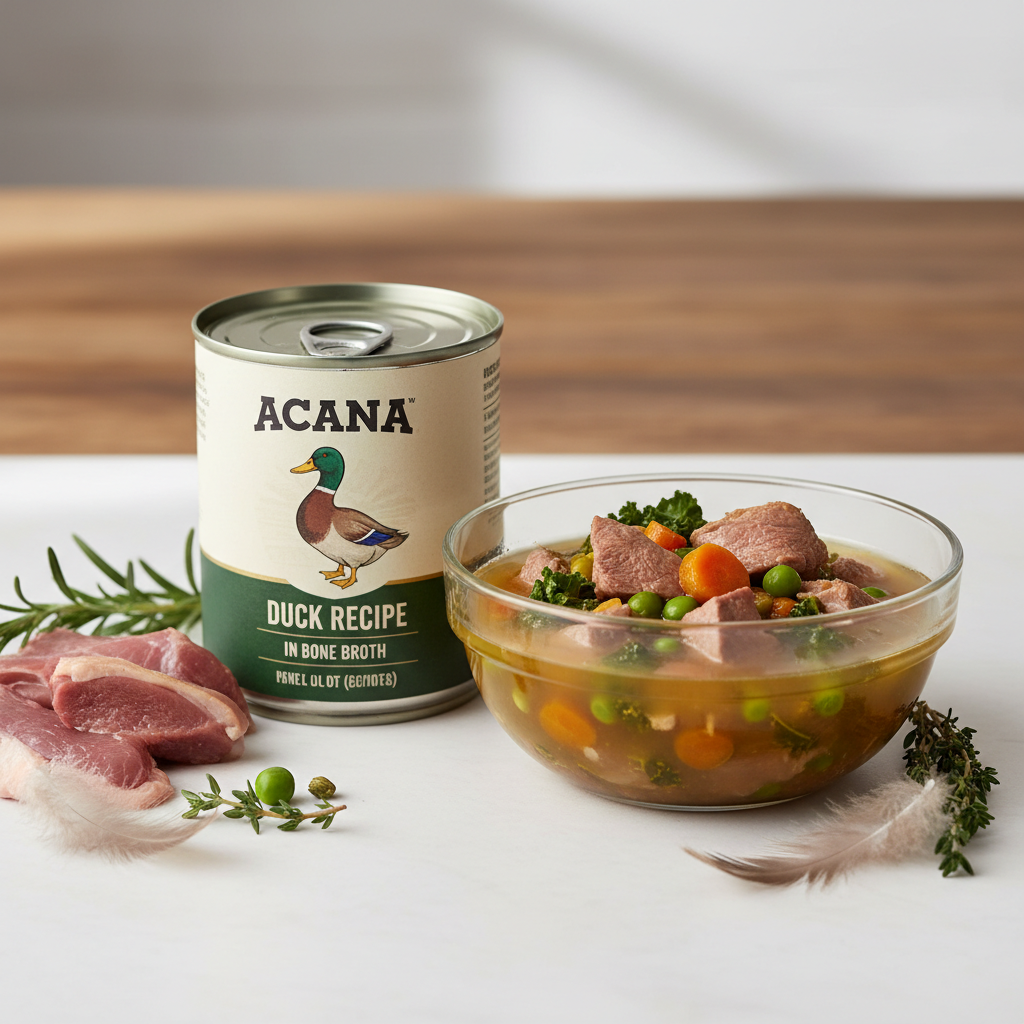 https://farmorganic.shop/products/acana-premium-chunks-wet-dog-food-duck-recipe-in-bone-broth-12-8oz-case-of-12 - https://www.farmorganic.shop