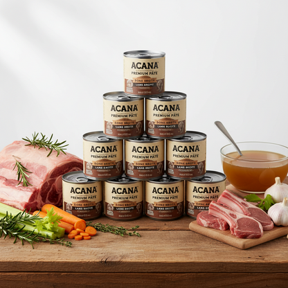 https://farmorganic.shop/products/acana-premium-pate-in-bone-broth-grain-free-wet-dog-food-lamb-recipe-12-8oz-cans-12-count - https://www.farmorganic.shop