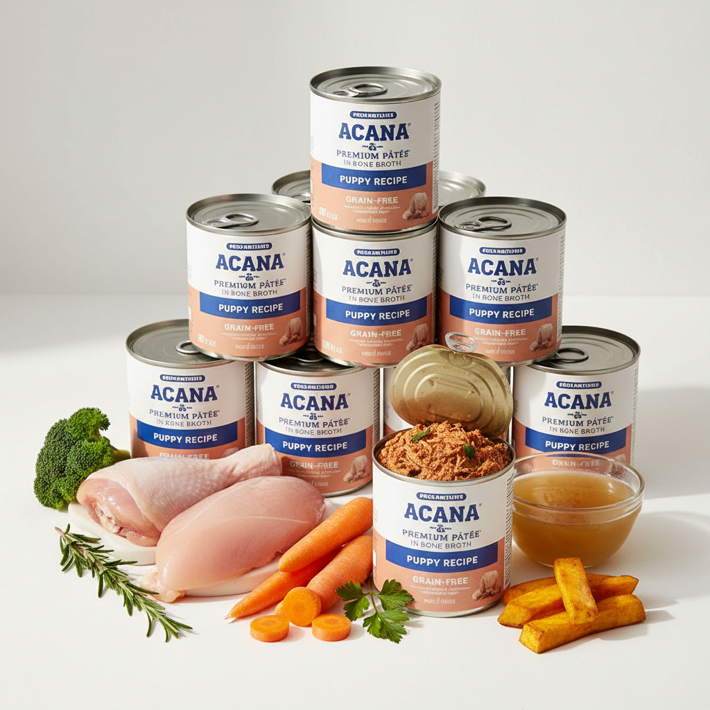 https://farmorganic.shop/products/acana-premium-pate-in-bone-broth-grain-free-wet-dog-food-puppy-recipe-12-8oz-cans-12-count https://farmorganic.shop/products/acana-premium-pate-in-bone-broth-grain-free-wet-dog-food-puppy-recipe-12-8oz-cans-12-count