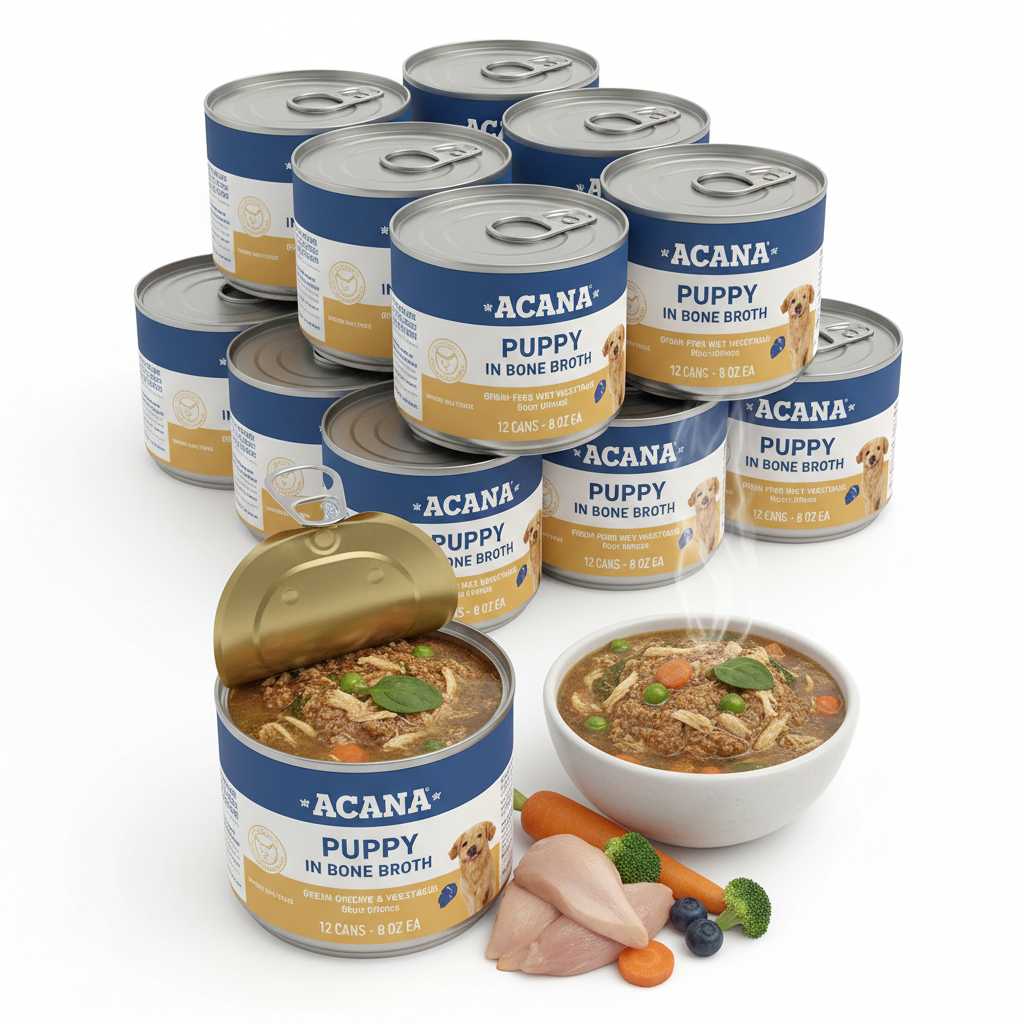 https://farmorganic.shop/products/acana-premium-pate-in-bone-broth-grain-free-wet-dog-food-puppy-recipe-12-8oz-cans-12-count https://farmorganic.shop/products/acana-premium-pate-in-bone-broth-grain-free-wet-dog-food-puppy-recipe-12-8oz-cans-12-count