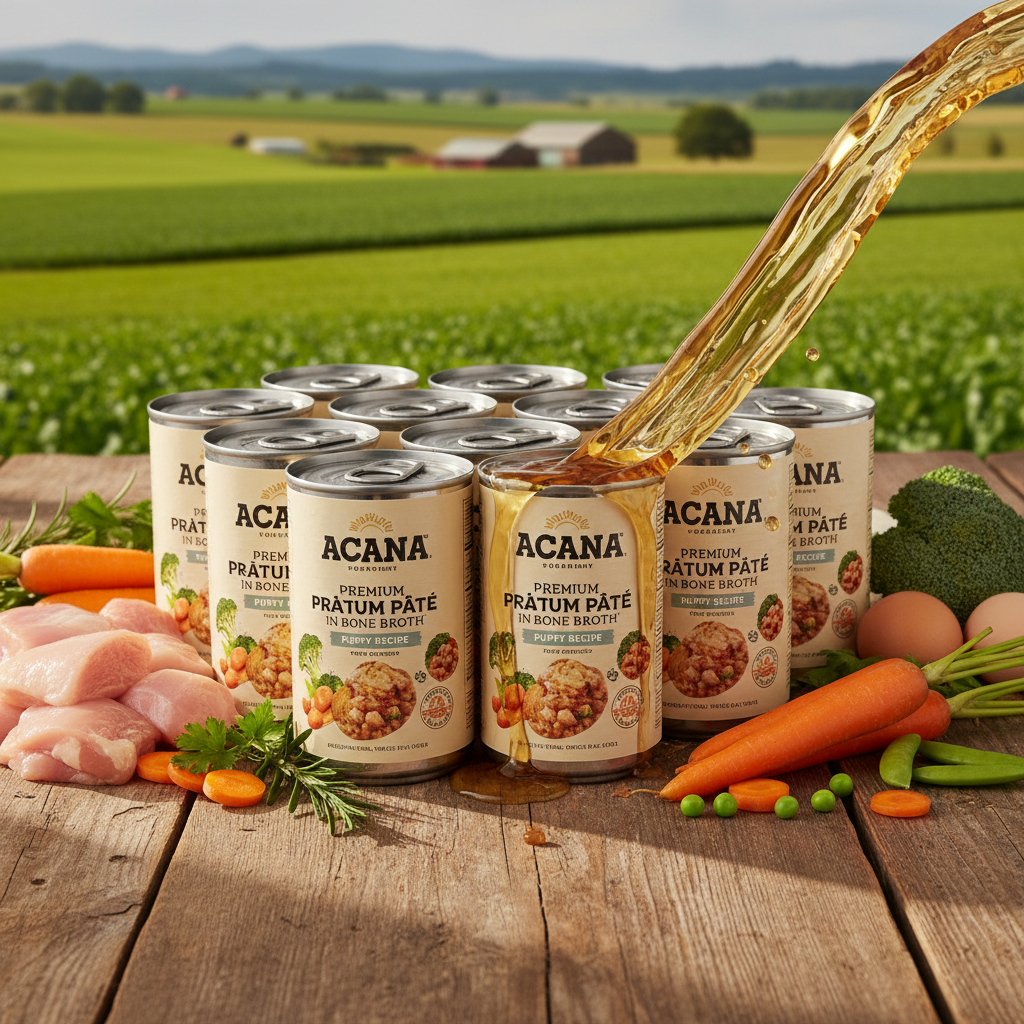 https://farmorganic.shop/products/acana-premium-pate-in-bone-broth-grain-free-wet-dog-food-puppy-recipe-12-8oz-cans-12-count https://farmorganic.shop/products/acana-premium-pate-in-bone-broth-grain-free-wet-dog-food-puppy-recipe-12-8oz-cans-12-count
