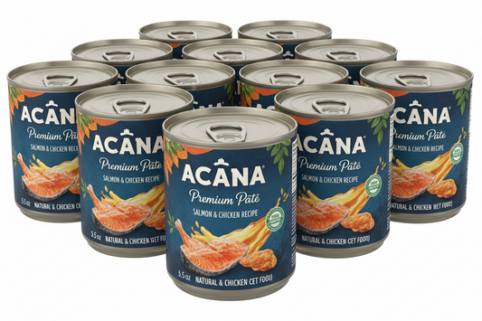 https://farmorganic.shop/products/acana-premium-pate-wet-cat-food-in-bone-broth-salmon-chicken-recipe-5-5oz-cans-12-count - https://www.farmorganic.shop